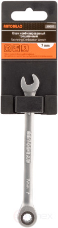 Ключ комбинир трещоточный *7 (АвтоDело) 30007
