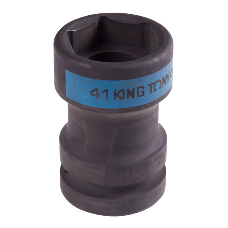 End impact head 1", Square 20 mm x Hex 41 mm, footboard KING TONY 85452041M