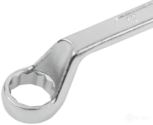 Ключ накидной "Хард", хромированное покрытие 13х17 мм