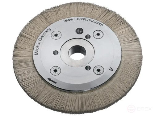 Щетка цилиндрическая гофрированная, Д150 мм, ширина 5 мм, 1 ряд, алмазное зерно К 400/0,30 мм, посадочное отверстие 20 мм