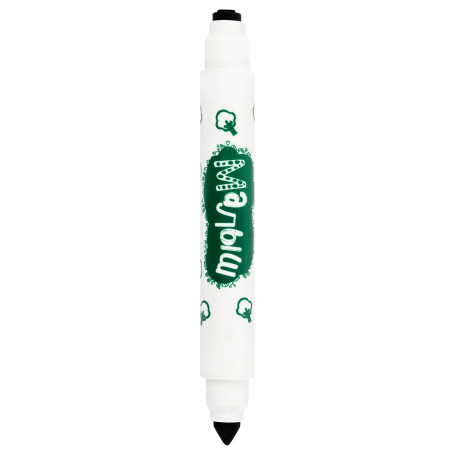 Felt-tip pens-double-sided Gamma "Kid", 08cv., thickened, washable, cardboard. package, European weight
