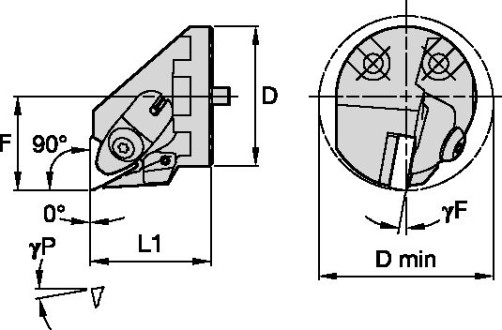 Расточная оправка H5063DTFNR22