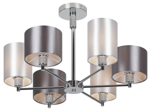 Люстра Rivoli Ebony 2081-306 6 х Е14 40 Вт классика