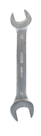 Double-sided horn wrench 24x27