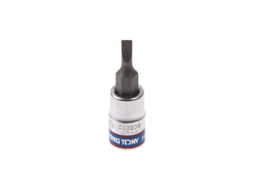 Насадка (бита) торцевая 1/4", Slotted, 3,5х0,5 мм, L = 37 мм KING TONY 203235