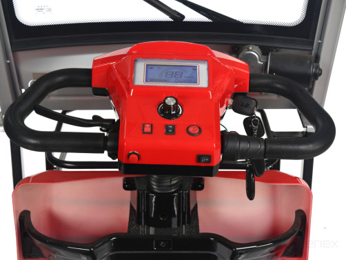 Электротрицикл Rutrike Gelbert Lich 48V/60V 600Вт, красный