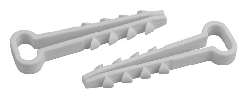 Дюбель хомут ЭРА DXP-5-8-w-10 для плоского кабеля 5-8 мм белый 10шт