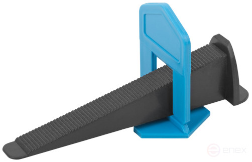 SVP (Tile Leveling System), "Gate" Clamps 50 pcs. and Wedges 50 pcs., set, seam width 2.0 mm