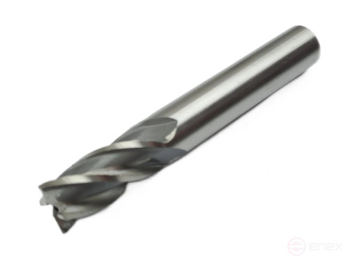 End mill with cylindrical shank f 12x26x83 mm z=4 P6M5K5 TORNERI T020861