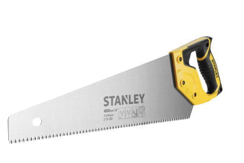 Jet-Cut wood hacksaw with hardened STANLEY tooth 2-15-283. 7x450 mm