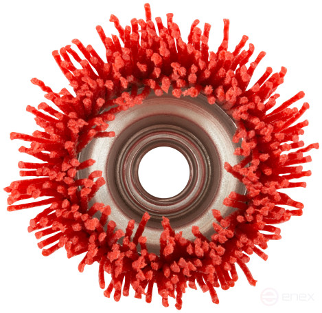 Корщетка-чашка нейлоновая, гайка М14, Профи 65 мм