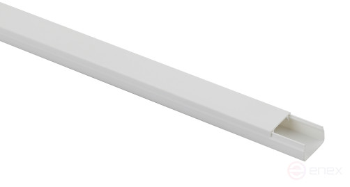 Cable channel ERA KK-W-15-10 white 15x10