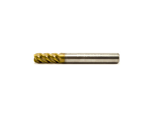 Carbide end mill 6 x 15 x 50 r=0.5 H50C Z=4 uneven tooth pitch c/x CF445U-060.05R-H50C Beltools