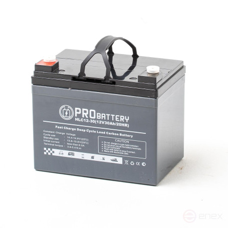 Тяговый аккумулятор PROBATTERY HLC12-30