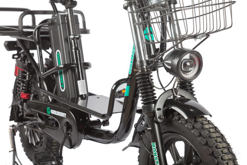 Электровелосипед Gelbert Khan Monster 1, черный