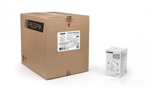 Респиратор RESPIK® GX7020 FFP2 NR D 10 шт.