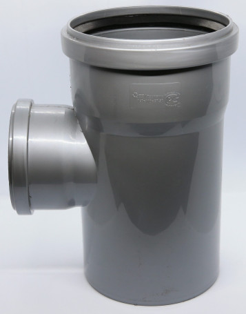 Тройник 160 на 110 мм 90 (87,5) градусов Flextron