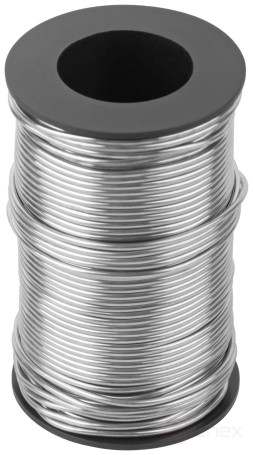 Solder POS 61 with rosin, wire diameter 1 mm, on a coil, 100 gr.
