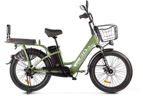 Электровелосипед Gelbert ALFA 3 PRO, серый