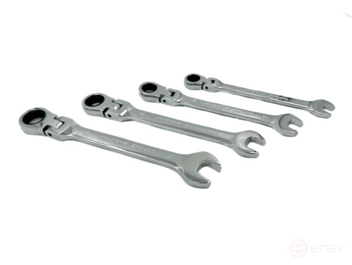 Бригачев Набор ключей комбинированных с трещоткой Skole 8-19 мм 12pc BRG-HW12-0819