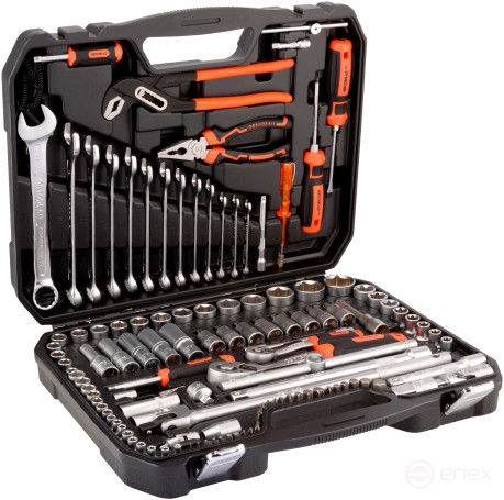 Tool Set 123pr. 1/2" DR 1/4" DR 6PT AvtoDelo PRO (39824)