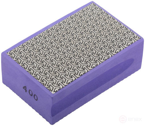 Губка алмазная для сухого шлифования, 90х55 мм, Р400