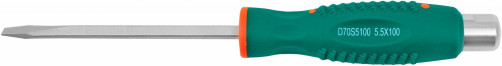 D70S5100 Screwdriver, slotted, impact, power turnkey, SL5.5x100