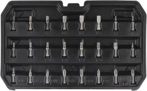 Set of socket heads 43pr. 1/4 DR BERIL