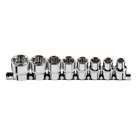 End heads Spline 1/2", 10 - 24, set of 8 pcs.