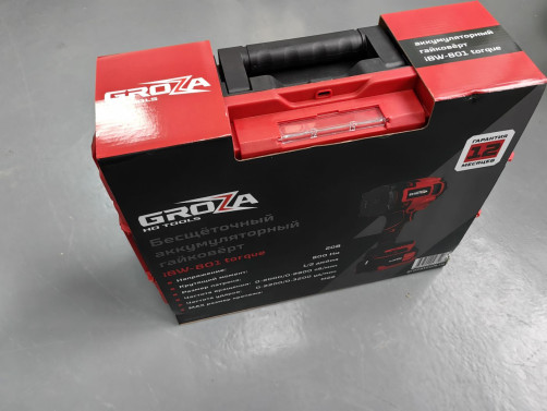 Аккумуляторный гайковерт Groza iBW-801 Torque