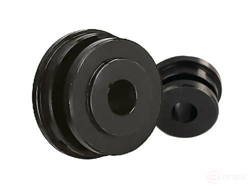 Set of 8-12" pressure rollers for ROLL GROOVER 1 - 12"