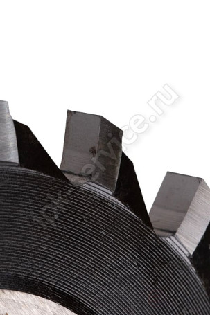 Trekhstor disc milling cutter. straight tooth 80x10x27 Z=18 P6M5