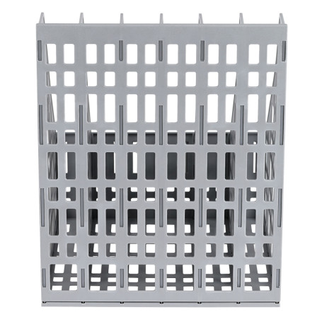 Лоток для бумаг вертикальный СТАММ, сборный, 6 отделений, серый