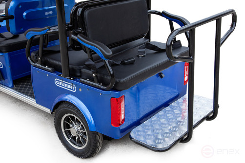Mini golf cart Gelbert Venus 60V 1200W, blue