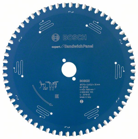 Expert for Sandwich Panel Saw blade 270 x 30 x 2.4 mm, 60
