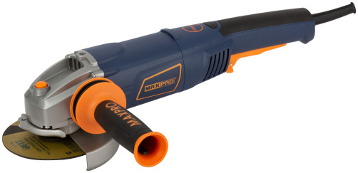 MAX-PRO Angle grinder 950 W; 11000 rpm; quick-release casing 125mm; long; anti-vibration handle; 2.3 kg; box.