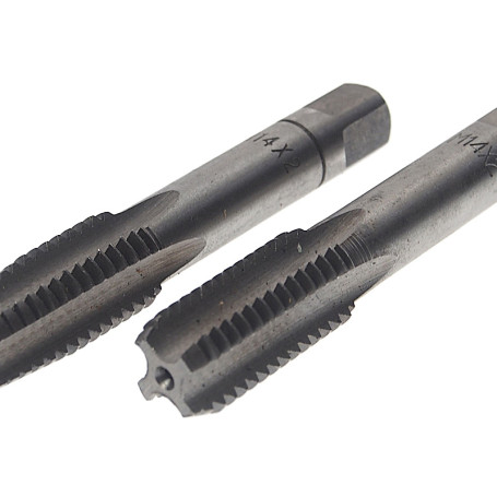 Метчик ER-01420M M14x2 (2шт),в пластиковом футляре ЭВРИКА /1