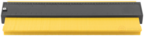 Marking template for tiles, plastic 250x100 mm