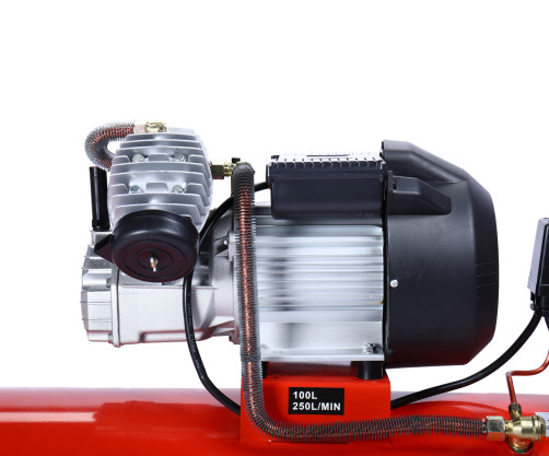 Компрессор пневматический 220В 2.2кВт 8атм. 250л/мин. ресивер-100л поршн. с прям. привод. V-обр. GTE