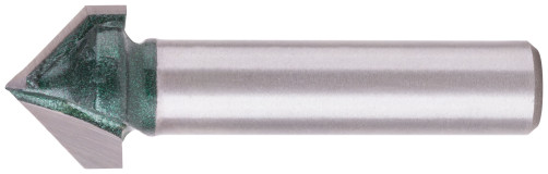 Grooved V-shaped milling cutter DxHxL=14x10x45mm