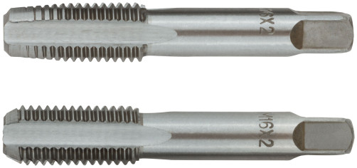 Hand taps, set of 2 pcs. M16 x 2.0 mm