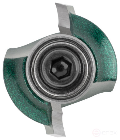 Фреза кромочная калевочная с нижним подшипником DxHxL=19х10х48,7 мм