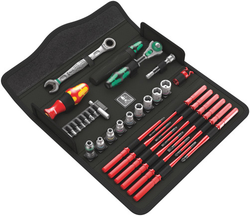 Kraftform Kompakt W Imperial 1 service VDE tool kit for electricians, 35 items