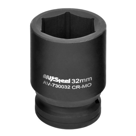 Головка ударная 3/4" шестигранная 32 мм "AV Steel" AV-730032