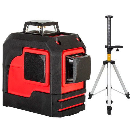 Set: RGK PR-2M laser level + RGK CG-2 stop rod