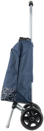 Shopping cart with a bag, load 30 kg