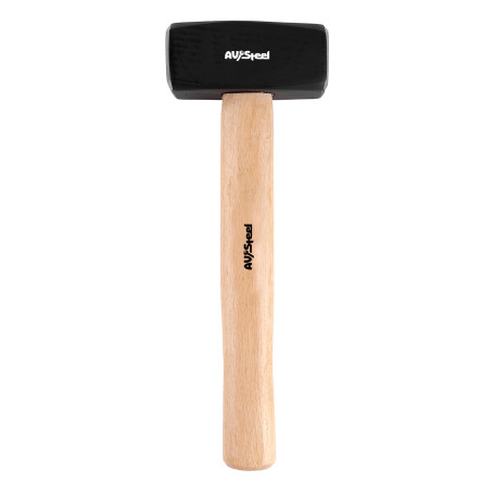 Sledgehammer 1000gr with wooden handle AV Steel
