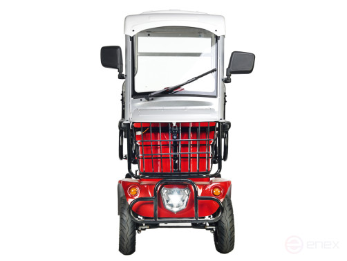 Электротрицикл Rutrike Gelbert Hara 48V/60V 600Вт, красный