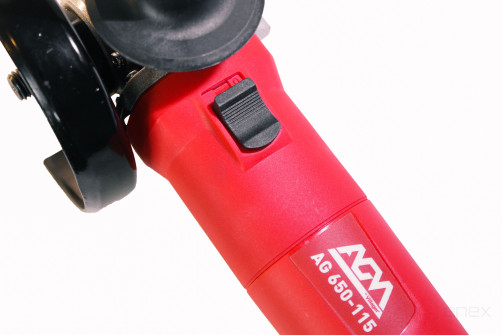 Угловая шлифовальная машинка (УШМ) AGM AG 650-115 / 650 Вт. 115 мм. 12500 об/мин