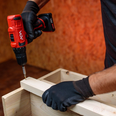 Cordless drill-screwdriver AGM BD 12V with battery and charger